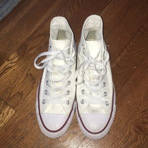 White High Top Converse